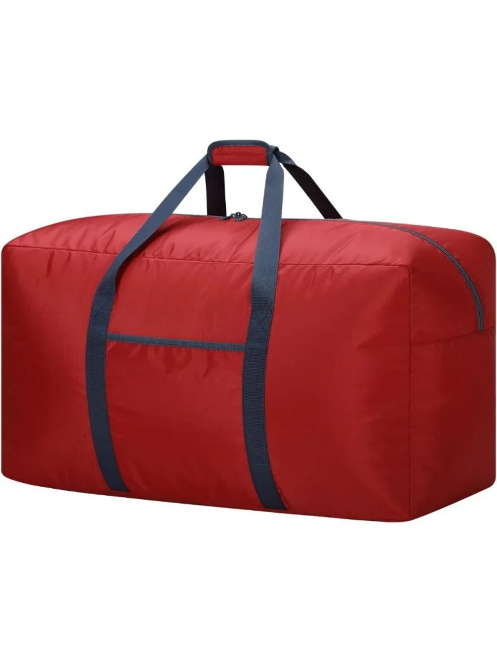 Large 95L Red Duffle Bag | Foldable, Lightweight Travel Storage, 30 Inch